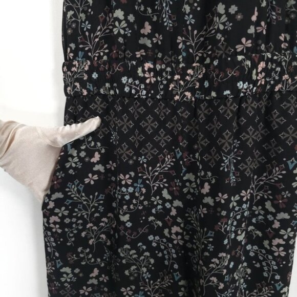 NWT TED BAKER LONDON Marcila Hazel High Neck Wide Leg Floral Jumpsuit Sz 1(S) - Picture 15 of 16
